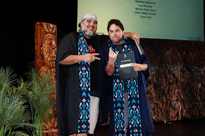 Photo from the TWoA Whirikoka 2023 Graduation (Gisborne), held at the War Memorial Theatre, Gisborne, East Coast, New Zealand on Wednesday 5 April, 2023. Photo by Mike Walen / KeyImagery Photography. Copyright: © Te Wānanga o Aotearoa.
