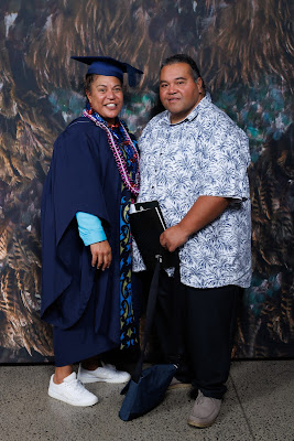 Photo from the TWoA Tāmaki Makaurau 2023 Graduations (Ceremony 1 @ 10am), held at the Due Drop Events Centre, Manukau, Auckland, New Zealand on Wednesday, 7 June, 2023. Photo: Mike Walen / KeyImagery Photography. Copyright: © Te Wānanga o Aotearoa.