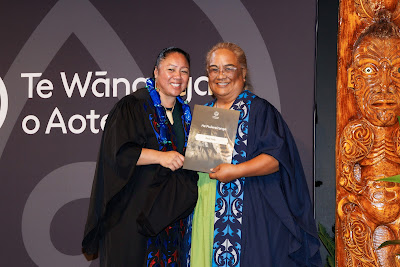 Photo from Ceremony 1 of the TWoA Tāmaki Makaurau 2025 Graduations (May 2025) held at the Mangere Arts Centre in Auckland, New Zealand on Monday, 26 May, 2025. Photo by Mike Walen / KeyImagery Photography. Copyright: © 2025 Te Wānanga o Aotearoa.