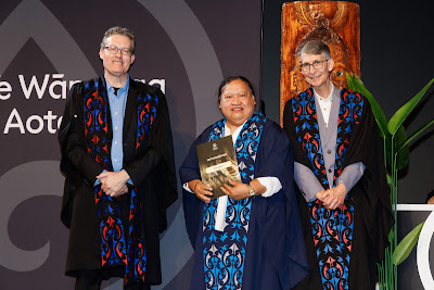 Photo from Ceremony 4 of the TWoA Tāmaki Makaurau 2025 Graduations (May 2025) held at the Mangere Arts Centre in Auckland, New Zealand on Tuesday, 27 May, 2025. Photo by Mike Walen / KeyImagery Photography. Copyright: © 2025 Te Wānanga o Aotearoa.