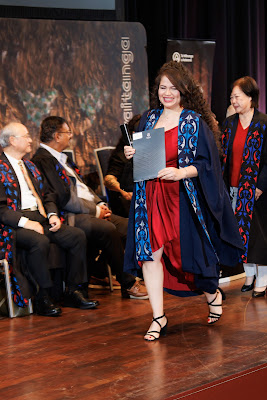 Photo from the TWoA Tāmaki Makaurau 2023 Graduations (Ceremony 3 @ 8pm), held at the Due Drop Events Centre, Manukau, Auckland, New Zealand on Wednesday, 7 June, 2023. Photo: Mike Walen / KeyImagery Photography. Copyright: © Te Wānanga o Aotearoa.