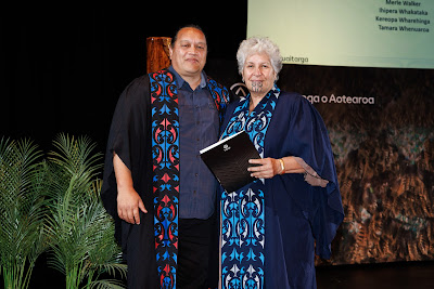 Photo from the TWoA Whirikoka 2023 Graduation (Gisborne), held at the War Memorial Theatre, Gisborne, East Coast, New Zealand on Wednesday 5 April, 2023. Photo by Mike Walen / KeyImagery Photography. Copyright: © Te Wānanga o Aotearoa.