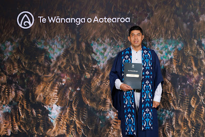 Photo from the TWoA Tāmaki Makaurau 2023 November Graduations (Ceremony 2 @ 6pm), held at the Due Drop Events Centre, Manukau, Auckland, New Zealand on Tuesday, 28 November, 2023. Photo: Mike Walen / KeyImagery Photography. Copyright: © Te Wānanga o Aotearoa.