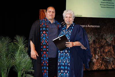 Photo from the TWoA Whirikoka 2023 Graduation (Gisborne), held at the War Memorial Theatre, Gisborne, East Coast, New Zealand on Wednesday 5 April, 2023. Photo by Mike Walen / KeyImagery Photography. Copyright: © Te Wānanga o Aotearoa.