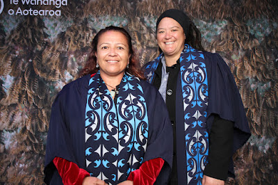 Booth photo from the TWoA Whirikoka 2023 Graduation (Gisborne), held at the War Memorial Theatre, Gisborne, East Coast, New Zealand on Wednesday 5 April, 2023. Photo: InstaBooth by KeyImagery Photography. Copyright: © Te Wānanga o Aotearoa.