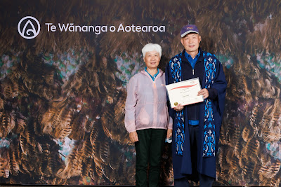 Photo from the TWoA Tāmaki Makaurau 2023 November Graduations (Ceremony 2 @ 6pm), held at the Due Drop Events Centre, Manukau, Auckland, New Zealand on Tuesday, 28 November, 2023. Photo: Mike Walen / KeyImagery Photography. Copyright: © Te Wānanga o Aotearoa.