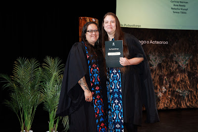 Photo from the TWoA Whirikoka 2023 Graduation (Gisborne), held at the War Memorial Theatre, Gisborne, East Coast, New Zealand on Wednesday 5 April, 2023. Photo by Mike Walen / KeyImagery Photography. Copyright: © Te Wānanga o Aotearoa.