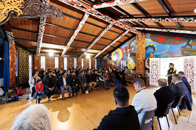 Photo from the Te Wiki o Maanaki Community Powhiri event held at Kirikiriroa Marae in Hamilton, Waikato, New Zealand. Taken: Saturday, 10 September 2022. Photography: Mike Walen / KeyImagery Photography. Copyright: © Hamilton City Council.