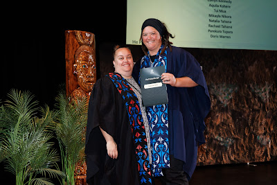 Photo from the TWoA Whirikoka 2023 Graduation (Gisborne), held at the War Memorial Theatre, Gisborne, East Coast, New Zealand on Wednesday 5 April, 2023. Photo by Mike Walen / KeyImagery Photography. Copyright: © Te Wānanga o Aotearoa.