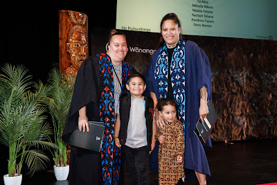 Photo from the TWoA Whirikoka 2023 Graduation (Gisborne), held at the War Memorial Theatre, Gisborne, East Coast, New Zealand on Wednesday 5 April, 2023. Photo by Mike Walen / KeyImagery Photography. Copyright: © Te Wānanga o Aotearoa.