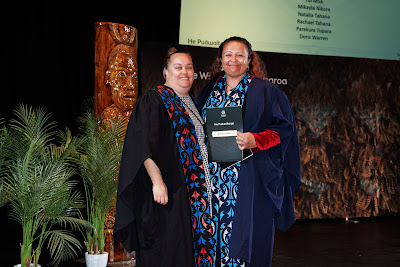 Photo from the TWoA Whirikoka 2023 Graduation (Gisborne), held at the War Memorial Theatre, Gisborne, East Coast, New Zealand on Wednesday 5 April, 2023. Photo by Mike Walen / KeyImagery Photography. Copyright: © Te Wānanga o Aotearoa.