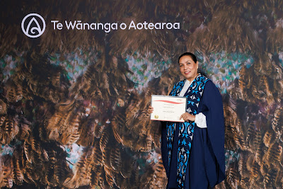 Photo from the TWoA Tāmaki Makaurau 2023 November Graduations (Ceremony 2 @ 6pm), held at the Due Drop Events Centre, Manukau, Auckland, New Zealand on Tuesday, 28 November, 2023. Photo: Mike Walen / KeyImagery Photography. Copyright: © Te Wānanga o Aotearoa.