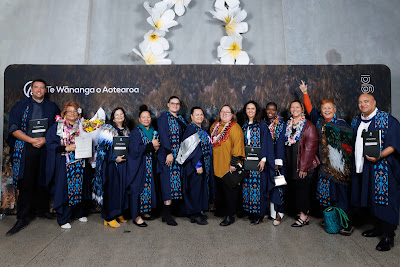 Photo from the TWoA Tāmaki Makaurau 2023 Graduations (Ceremony 1 @ 10am), held at the Due Drop Events Centre, Manukau, Auckland, New Zealand on Wednesday, 7 June, 2023. Photo: Mike Walen / KeyImagery Photography. Copyright: © Te Wānanga o Aotearoa.