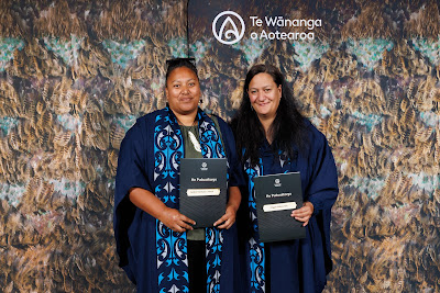 Photo from the TWoA Whirikoka 2023 Graduation (Gisborne), held at the War Memorial Theatre, Gisborne, East Coast, New Zealand on Wednesday 5 April, 2023. Photo by Mike Walen / KeyImagery Photography. Copyright: © Te Wānanga o Aotearoa.