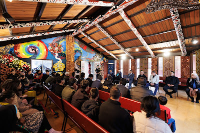 Photo from the Te Wiki o Maanaki Community Powhiri event held at Kirikiriroa Marae in Hamilton, Waikato, New Zealand. Taken: Saturday, 10 September 2022. Photography: Mike Walen / KeyImagery Photography. Copyright: © Hamilton City Council.