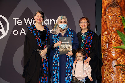 Photo from Ceremony 4 of the TWoA Tāmaki Makaurau 2025 Graduations (May 2025) held at the Mangere Arts Centre in Auckland, New Zealand on Tuesday, 27 May, 2025. Photo by Mike Walen / KeyImagery Photography. Copyright: © 2025 Te Wānanga o Aotearoa.