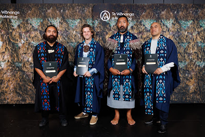 Photo from the TWoA Whirikoka 2023 Graduation (Gisborne), held at the War Memorial Theatre, Gisborne, East Coast, New Zealand on Wednesday 5 April, 2023. Photo by Mike Walen / KeyImagery Photography. Copyright: © Te Wānanga o Aotearoa.