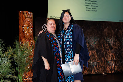 Photo from the TWoA Whirikoka 2023 Graduation (Gisborne), held at the War Memorial Theatre, Gisborne, East Coast, New Zealand on Wednesday 5 April, 2023. Photo by Mike Walen / KeyImagery Photography. Copyright: © Te Wānanga o Aotearoa.