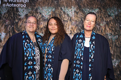 Booth photo from the TWoA Whirikoka 2023 Graduation (Gisborne), held at the War Memorial Theatre, Gisborne, East Coast, New Zealand on Wednesday 5 April, 2023. Photo: InstaBooth by KeyImagery Photography. Copyright: © Te Wānanga o Aotearoa.
