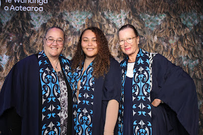 Booth photo from the TWoA Whirikoka 2023 Graduation (Gisborne), held at the War Memorial Theatre, Gisborne, East Coast, New Zealand on Wednesday 5 April, 2023. Photo: InstaBooth by KeyImagery Photography. Copyright: © Te Wānanga o Aotearoa.