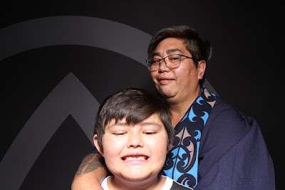 Booth photo from the TWoA Tainui 2019 Graduations (Ceremony 2),  held at Hamilton Boys' High School, Hamilton, New Zealand. Taken: Wednesday 17 April 2019. Photo: InstaBooth / KeyImagery Photography. Copyright: © Te Wānanga o Aotearoa.