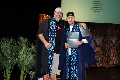 Photo from the TWoA Whirikoka 2023 Graduation (Gisborne), held at the War Memorial Theatre, Gisborne, East Coast, New Zealand on Wednesday 5 April, 2023. Photo by Mike Walen / KeyImagery Photography. Copyright: © Te Wānanga o Aotearoa.