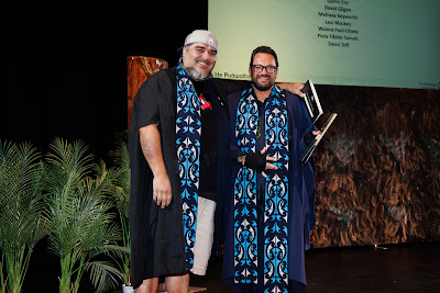 Photo from the TWoA Whirikoka 2023 Graduation (Gisborne), held at the War Memorial Theatre, Gisborne, East Coast, New Zealand on Wednesday 5 April, 2023. Photo by Mike Walen / KeyImagery Photography. Copyright: © Te Wānanga o Aotearoa.