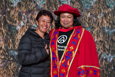 Photo from the TWoA Waiariki 2023 Graduations (Kawerau), held at  Rautahi Marae, Kawerau, Bay of Plenty, New Zealand on Friday, 2 June, 2023. Photo: Alick Saunders for KeyImagery Photography. Copyright: © Te Wānanga o Aotearoa.