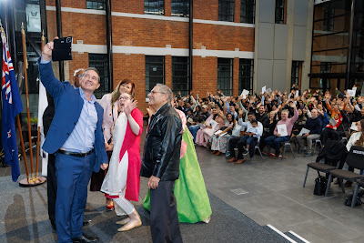 Photo from the HCC NZ Citizenship Ceremony 2 (Afternoon) held at The Atrium, Wintec/Te Pukenga, Hamilton, Waikato, New Zealand at 3:30pm on Monday, 12 August, 2024. Photo: Mike Walen / KeyImagery Photography. Copyright: © Hamilton City Council.