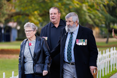 Photo from the Anzac Day 2025 Civic Service held at Memorial Park in Hamilton, Waikato, New Zealand on Friday, 25 April, 2025. Photography by Mike Walen / KeyImagery Photography. Copyright: © 2025 Hamilton City Council.