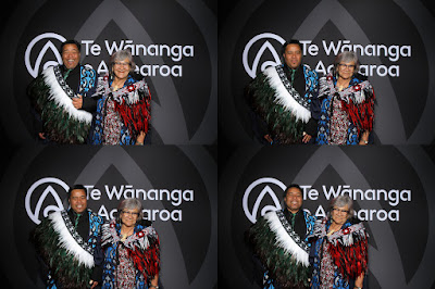 Booth photo from the TWoA Te Tai Tokerau (Kaitaia) 2025 Graduation held at Te Kura Kaupapa Maori o Pukemiro in Kaitaia, Northland, New Zealand on Monday, 14 April, 2025. Photo by InstaBooth / KeyImagery Photography. Copyright: © 2025 Te Wānanga o Aotearoa.