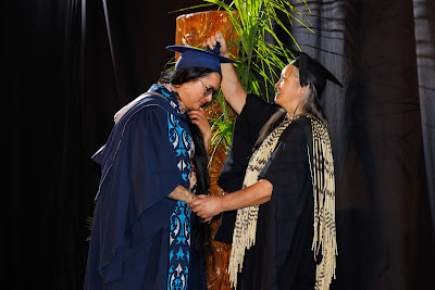 Ceremony photo from the TWoA Tainui 2023 Graduations (Ceremony 3 - Thursday Morning), held at Hamilton Boys High School, Hamilton, Waikato, New Zealand on Thursday, 20 April, 2023. Photo: Mike Walen / KeyImagery Photography. Copyright: © Te Wānanga o Aotearoa.
