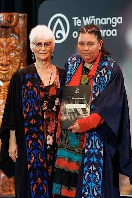 Photo from the TWoA Whirikoka 2024 Graduation (Gisborne), held at the War Memorial Theatre, Gisborne, East Coast, New Zealand on Wednesday 10 April, 2024. Photo by Mike Walen / KeyImagery Photography. Copyright: © Te Wānanga o Aotearoa.