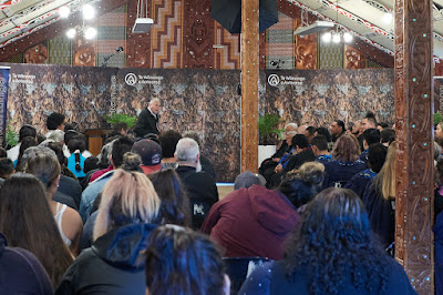 Photo from the TWoA Waiariki 2019 Graduations (Kawerau), held at Rautahi Marae, Kawerau, New Zealand. Taken: Friday 10 May 2019. Photo: Alick Saunders / KeyImagery Photography. Copyright: © Te Wananga o Aotearoa.