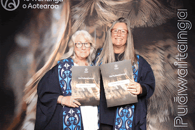 Photo from the TWoA Waiariki 2025 Graduation (Whakatāne), held at the Whakatāne Baptist Church in Whakatāne, Bay of Plenty, New Zealand on Wednesday, 14 May, 2025. Photo: InstaBooth by KeyImagery Copyright: © 2025 Te Wānanga o Aotearoa.