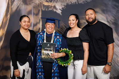 Photo from Ceremony 2 of the TWoA Tāmaki Makaurau 2025 Graduations (March 2025) held at the Mangere Arts Centre in Auckland, New Zealand on Wednesday, 12 March, 2025. Photo by Mike Walen / KeyImagery Photography. Copyright: © 2025 Te Wānanga o Aotearoa.