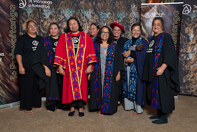 Photo from the TWoA Waiariki 2023 Graduations (Kawerau), held at  Rautahi Marae, Kawerau, Bay of Plenty, New Zealand on Friday, 2 June, 2023. Photo: Alick Saunders for KeyImagery Photography. Copyright: © Te Wānanga o Aotearoa.