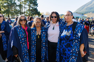 Photo from the TWoA Waiariki 2024 Graduation (Kawerau), held at Rautahi Marae in Kawerau, Bay of Plenty, New Zealand on Friday, 17 May, 2024. Photo: Mike Walen / KeyImagery Photography. Copyright: © Te Wānanga o Aotearoa.