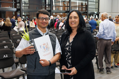 Photo from the HCC NZ Citizenship Ceremony 2 (Afternoon) held at The Atrium, Wintec/Te Pukenga, Hamilton, Waikato, New Zealand at 3:30pm on Monday, 12 August, 2024. Photo: Mike Walen / KeyImagery Photography. Copyright: © Hamilton City Council.