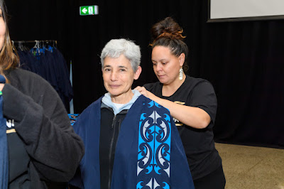 Photo from the TWoA Tāmaki Makaurau 2024 Graduations (Ceremony 5 @ 2pm), held at Church Unlimited, Glendene, Auckland, New Zealand on Wednesday, 26 June, 2024. Photo: Alick Saunders for KeyImagery Photography. Copyright: © Te Wānanga o Aotearoa.