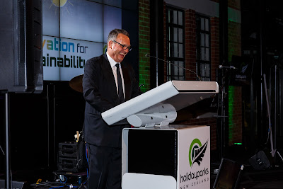 Photo from the Holiday Parks Association of New Zealand 2018 Awards Dinner held at Wintec Atrium, Hamilton, New Zealand. Taken: Wednesday, 25 July 2018. Photography: Mike Walen / KeyImagery Photography. Copyright: © Holiday Parks Association of New Zealand.