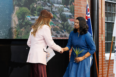 Photo from the HCC NZ Citizenship Ceremony 1 (Morning) held at The Atrium, Wintec/Te Pukenga, Hamilton, Waikato, New Zealand at 10:00am on Monday, 12 August, 2024. Photo: Mike Walen / KeyImagery Photography. Copyright: © Hamilton City Council.