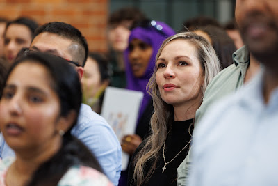 Photo from the HCC NZ Citizenship Ceremony 2 (Afternoon) held at The Atrium, Wintec/Te Pukenga, Hamilton, Waikato, New Zealand at 3:30pm on Monday, 12 August, 2024. Photo: Mike Walen / KeyImagery Photography. Copyright: © Hamilton City Council.