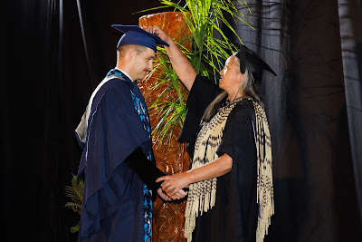 Ceremony photo from the TWoA Tainui 2023 Graduations (Ceremony 3 - Thursday Morning), held at Hamilton Boys High School, Hamilton, Waikato, New Zealand on Thursday, 20 April, 2023. Photo: Mike Walen / KeyImagery Photography. Copyright: © Te Wānanga o Aotearoa.