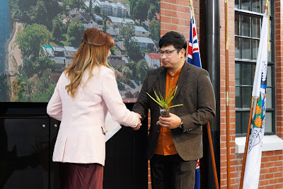 Photo from the HCC NZ Citizenship Ceremony 1 (Morning) held at The Atrium, Wintec/Te Pukenga, Hamilton, Waikato, New Zealand at 10:00am on Monday, 12 August, 2024. Photo: Mike Walen / KeyImagery Photography. Copyright: © Hamilton City Council.