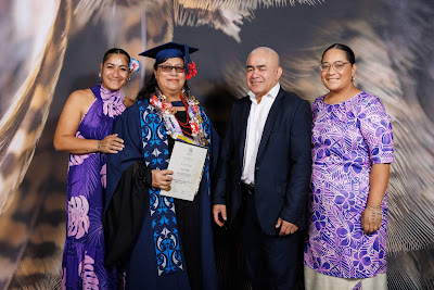 Photo from Ceremony 2 of the TWoA Tāmaki Makaurau 2025 Graduations (March 2025) held at the Mangere Arts Centre in Auckland, New Zealand on Wednesday, 12 March, 2025. Photo by Mike Walen / KeyImagery Photography. Copyright: © 2025 Te Wānanga o Aotearoa.