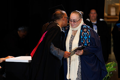 Photo from the TWoA Tāmaki Makaurau 2023 Graduations (Ceremony 1 @ 10am), held at the Due Drop Events Centre, Manukau, Auckland, New Zealand on Wednesday, 7 June, 2023. Photo: Mike Walen / KeyImagery Photography. Copyright: © Te Wānanga o Aotearoa.