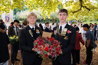 Photo from the Anzac Day 2025 Civic Service held at Memorial Park in Hamilton, Waikato, New Zealand on Friday, 25 April, 2025. Photography by Mike Walen / KeyImagery Photography. Copyright: © 2025 Hamilton City Council.