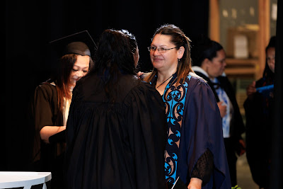 Photo from the TWoA Tāmaki Makaurau 2023 Graduations (Ceremony 1 @ 10am), held at the Due Drop Events Centre, Manukau, Auckland, New Zealand on Wednesday, 7 June, 2023. Photo: Mike Walen / KeyImagery Photography. Copyright: © Te Wānanga o Aotearoa.