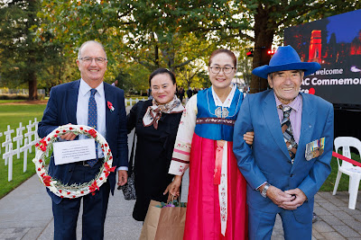 Photo from the Anzac Day 2025 Civic Service held at Memorial Park in Hamilton, Waikato, New Zealand on Friday, 25 April, 2025. Photography by Mike Walen / KeyImagery Photography. Copyright: © 2025 Hamilton City Council.